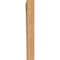 Ekena Millwork Thorton Block Smooth Bracket, Western Red Cedar, 5 1/2"W x 34"D x 42"H BKT06X34X42THR05SWR - alternate 2
